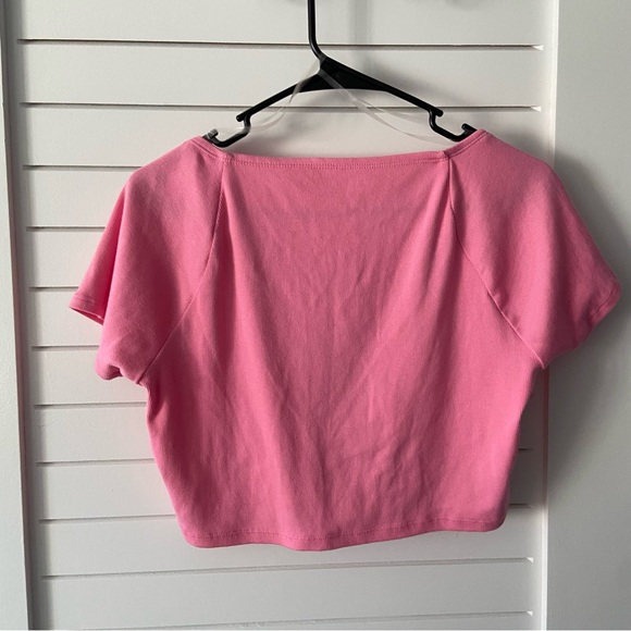 Aeropostale Crop Top Pink Size XL - Picture 6 of 6